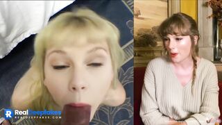 Fake sexy Taylor Swift allowed fast pussy fingering