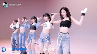 Hot babes LE SSERAFIM dancing before fucking / 르세라핌 연예인 섹스