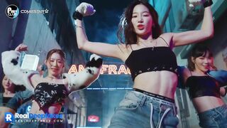 Hot babes LE SSERAFIM dancing before fucking / 르세라핌 연예인 섹스