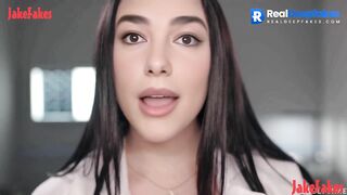 Sexy doctor Dua Lipa testing new sex methodic - real fake