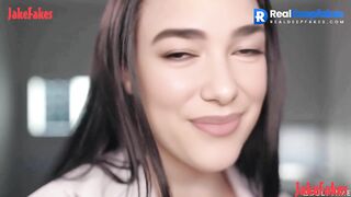 Sexy doctor Dua Lipa testing new sex methodic - real fake