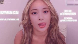 Brunette showed her big springy boobs for you (쯔위 트와이스) Tzuyu solo A.I.