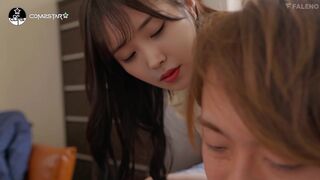 Hot seducing porn video from k-pop celeb IU (아이유진짜 가짜)