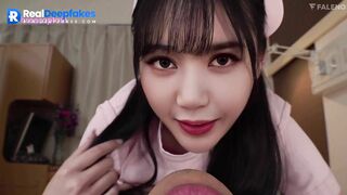 Young nurse loves sucking, Lisa BLACKPINK hot deepfake (리사 블랙핑크)
