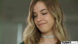 Gorgeous blonde Barbara Palvin loves to be fucked hard / sex scene