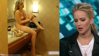 She was invited at home for a hot fuck - Jennifer Lawrence celeb sex