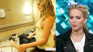 She was invited at home for a hot fuck - Jennifer Lawrence celeb sex