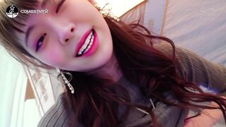 Nice blowjob in the tent, Yuna from ITZY, deepfake - 유나 있지