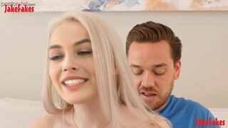 Sexy cheerleader was fucked by hot trainer - fake Margot Robbie