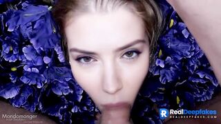 Horny teen Daisy Ridley face fucked hard / deepfake porn
