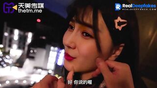 Nice walking and hot fuck after, Angelababy real fake - 楊穎 智能換臉