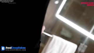 Beauty bitch fucked with client in bikini, Momo TWICE ai - 모모 가짜 연예인 포르노
